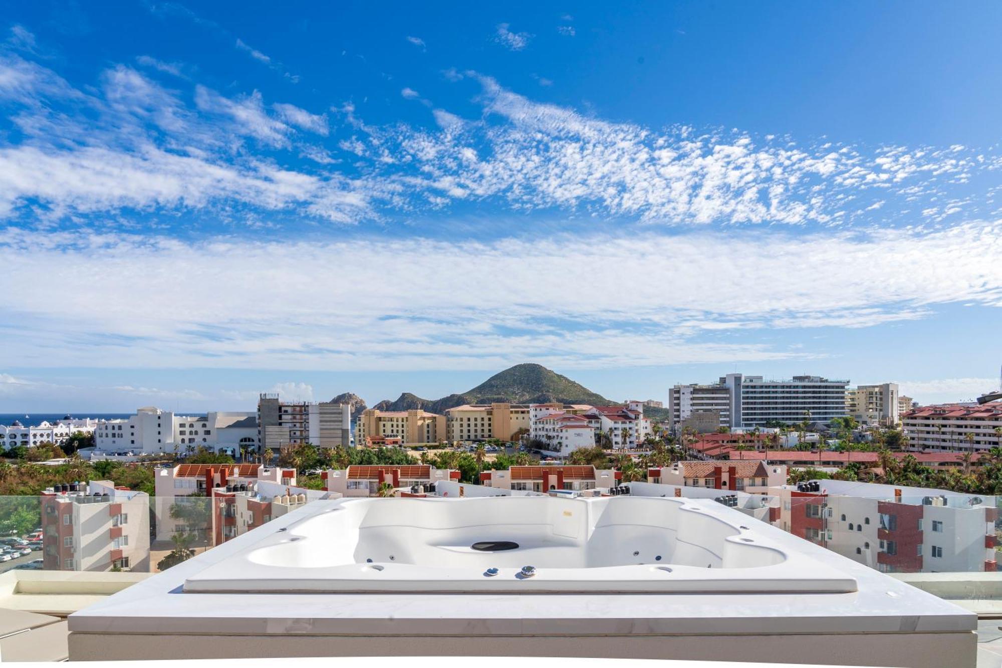 Luxury Apartment With Pool And Jacuzzi On Terrace In Medano 카보산루카스 외부 사진