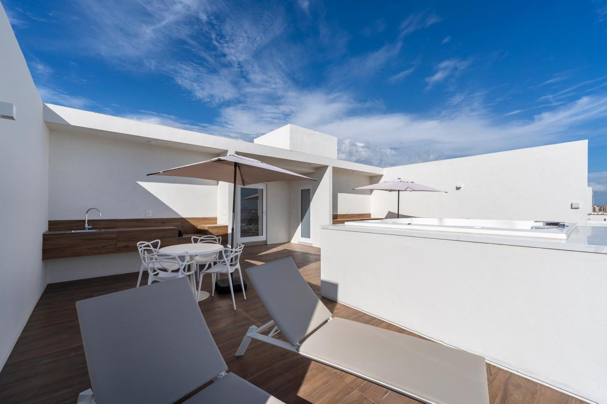 Luxury Apartment With Pool And Jacuzzi On Terrace In Medano 카보산루카스 외부 사진
