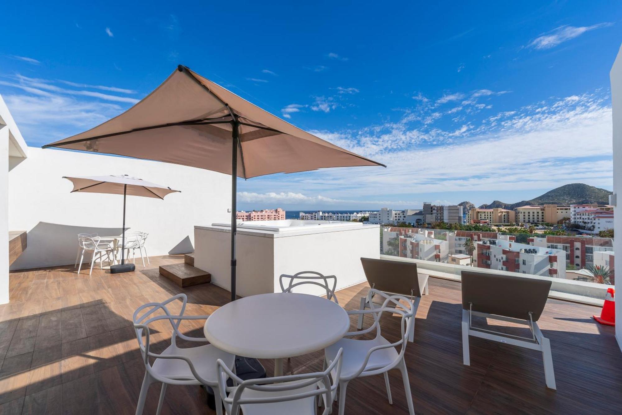 Luxury Apartment With Pool And Jacuzzi On Terrace In Medano 카보산루카스 외부 사진