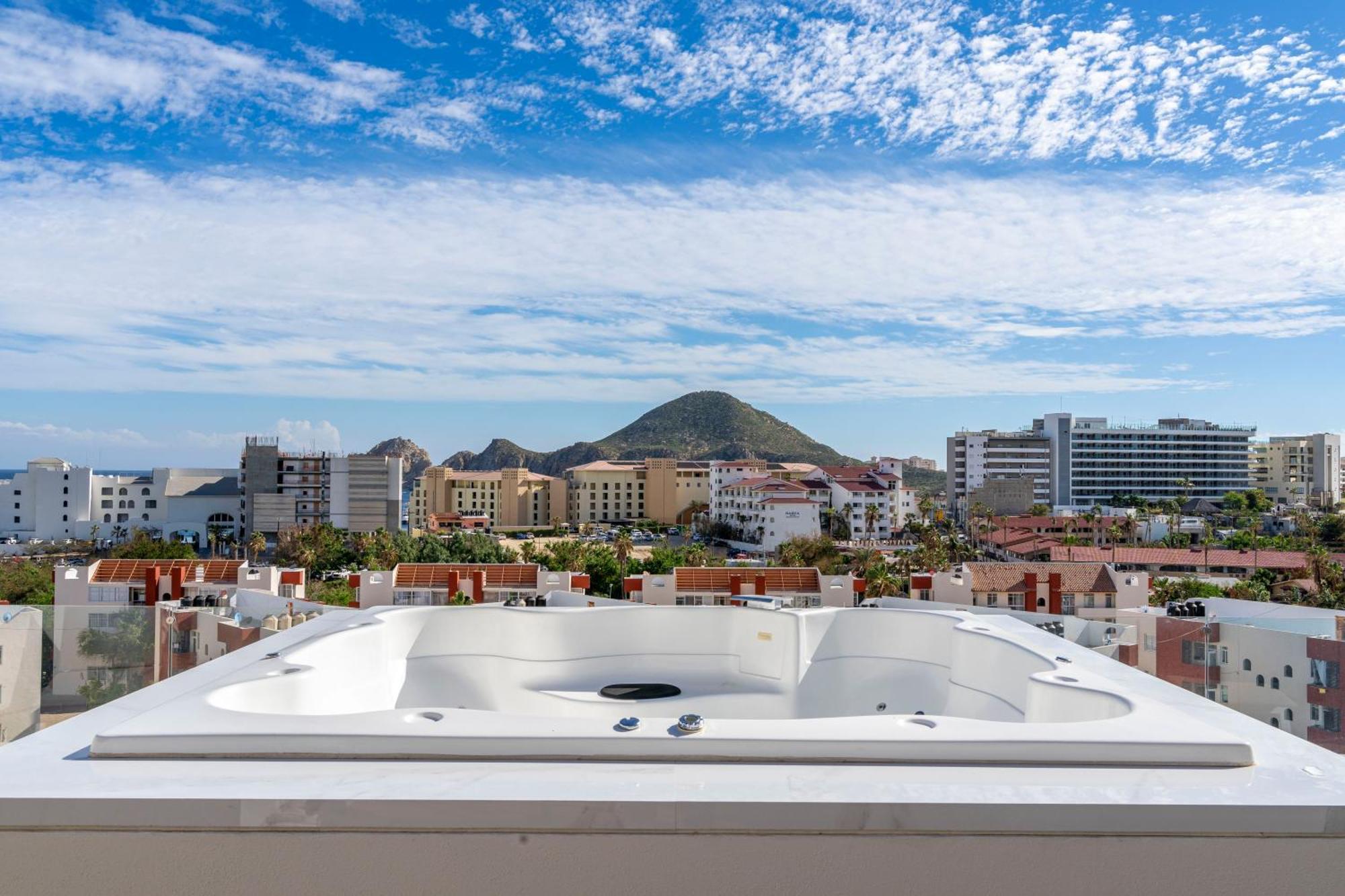 Luxury Apartment With Pool And Jacuzzi On Terrace In Medano 카보산루카스 외부 사진